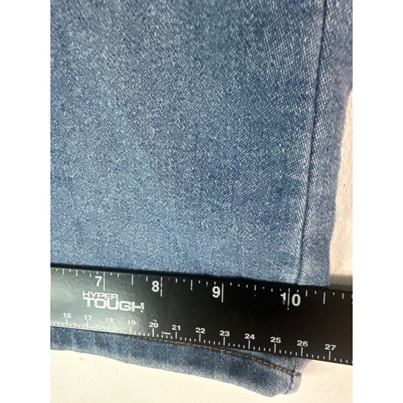 1822 Denim Women’s Size 6 Comfy Wide Leg Jeans Y2K 2000's Retro Square pockets - Picture 4 of 8